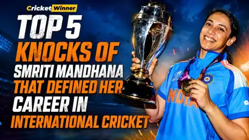 Smriti Mandhana's top 5 career-defining knocks in international cricket — birthday special as she turns 30