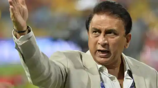 Sunil Gavaskar angry