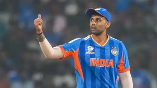 Suryakumar Yadav responding to a fake viral remark amid his omission from Team India's Zimbabwe tour squad