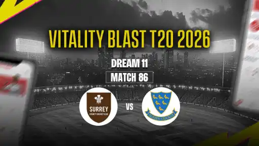 SUR vs SUS Dream11 Prediction Match 86