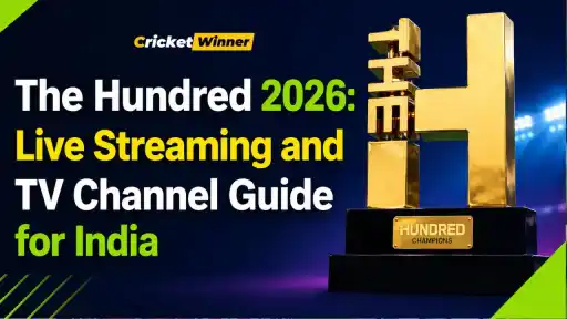 Players from The Hundred 2026 teams ahead of the tournament's broadcast on Sony Sports Network and FanCode in India