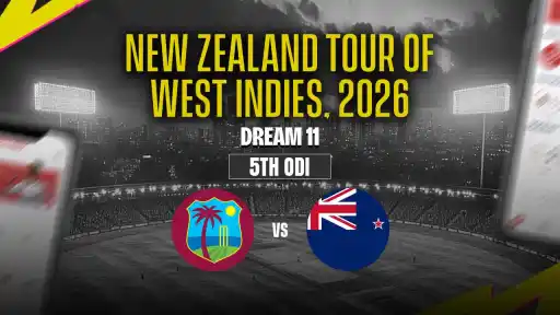WI vs NZ Dream11 Prediction 5th ODI 2026