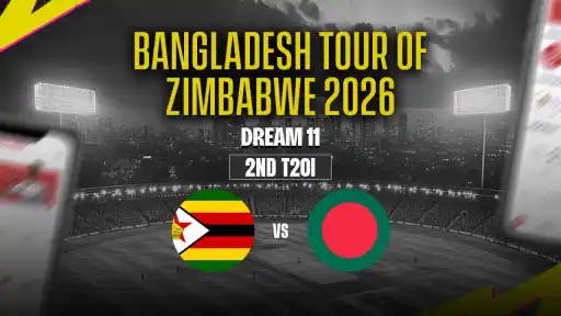 ZIM vs BAN Dream11 Prediction 2nd T20I - Best Captain: Sikandar Raza; Vice Captain: Mohammad Saifuddin