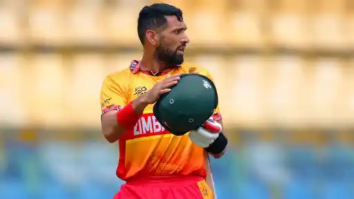 Zimbabwean cricketer Sikandar Raza