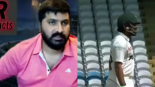 Pakistan fan giving his funny take on Babar Azam, alongside Babar walking off the field during the WI vs PAK 1st Test