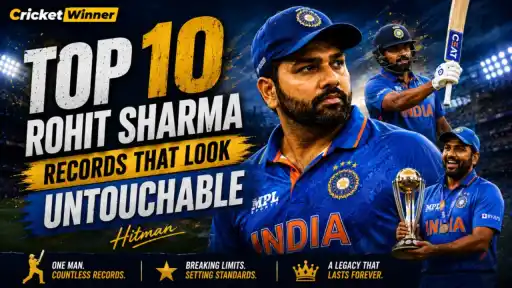 Top 10 cricket records held by Rohit Sharma that still stand — ranking his most enduring feats