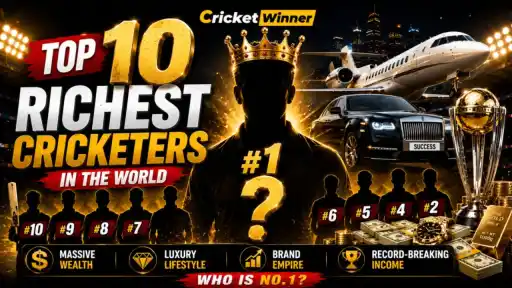 Top 10 richest cricketers in the world by net worth