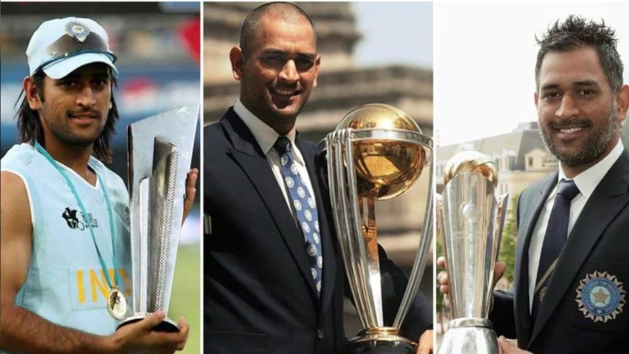 1. Only captain to win all three major ICC Trophies