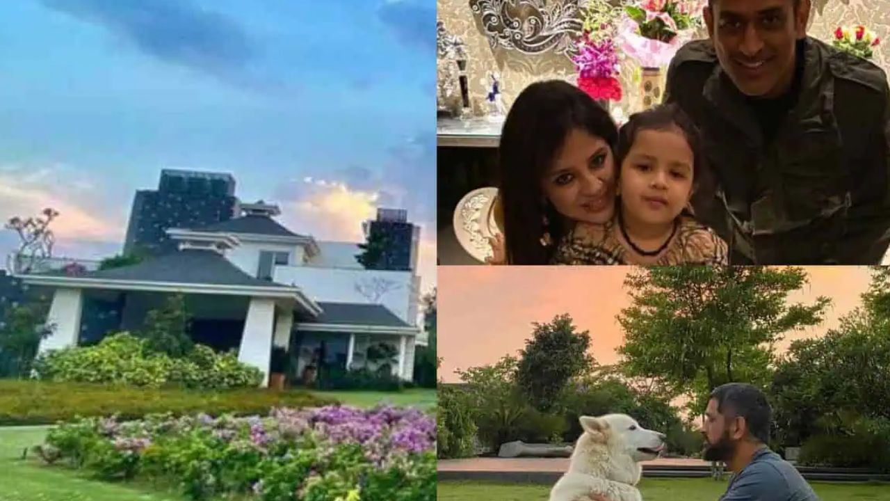 2. MS Dhoni – Farmhouse in Ranchi (₹100 Crore)