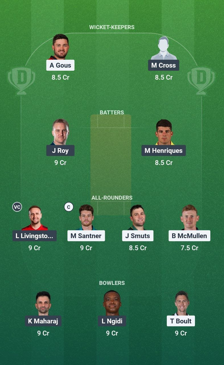 ECR vs GLG Match 3 Dream11 Prediction
