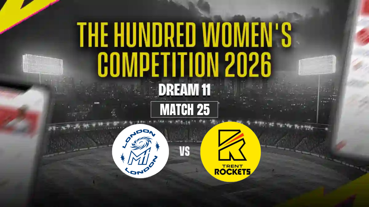 MIL-W vs TRT-W Dream11 Prediction —The Hundred Women's 2026 Match 25