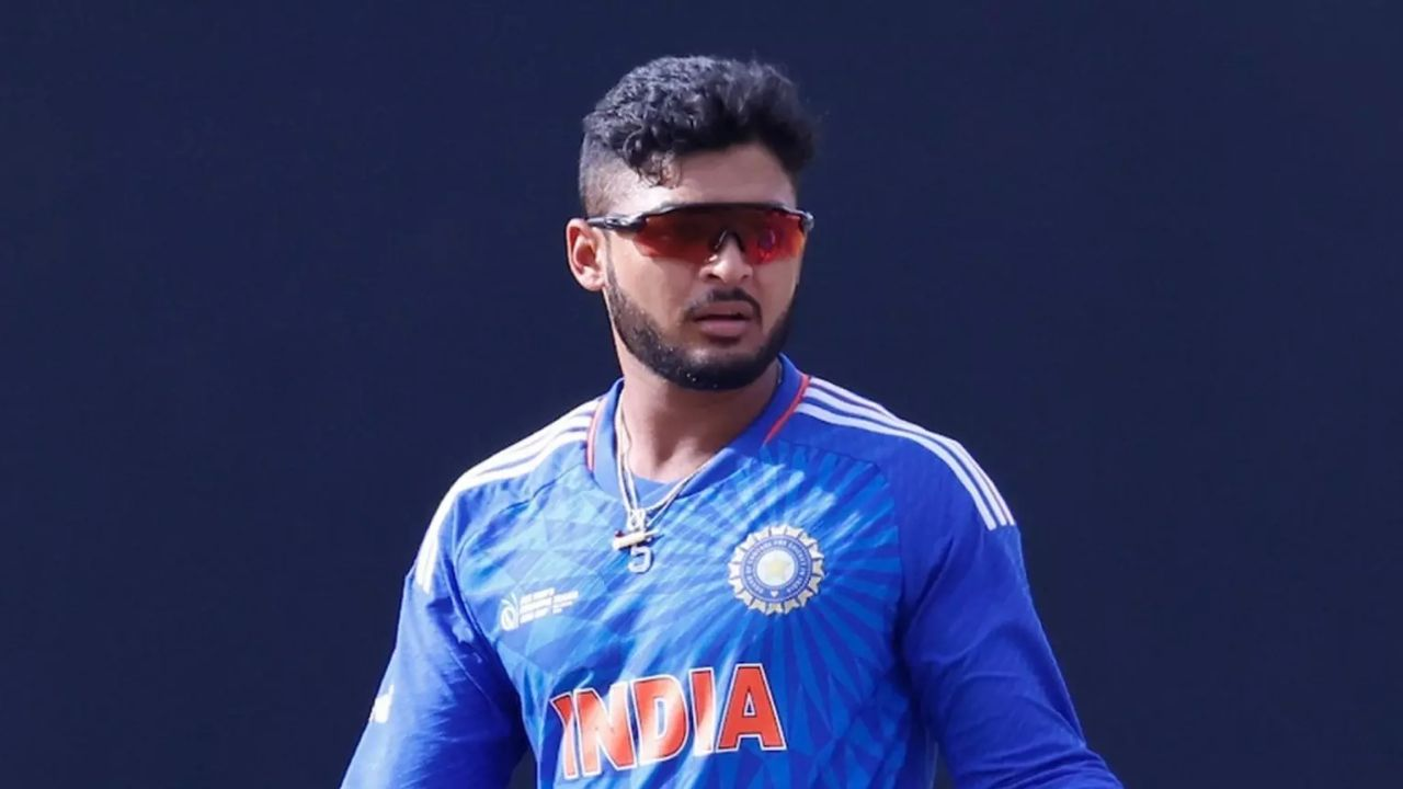 7. Riyan Parag (Right shoulder rehabilitation)