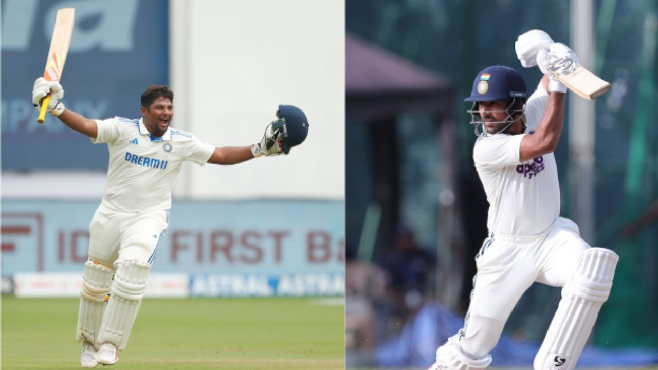 Sarfaraz Khan vs Dhruv Jurel against spinners