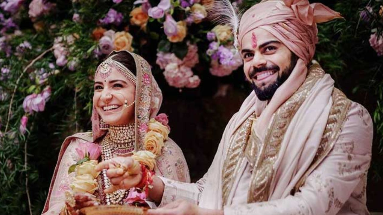 Virat Kohli and Anushka Sharma (estimated ₹100 crore)