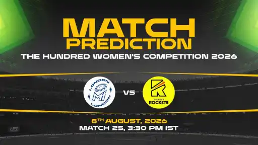 MIL-W vs TRT-W Match Prediction The Hundred Women's 2026 Match 25 — TRT-W Favourites Expert Prediction & Toss Tip