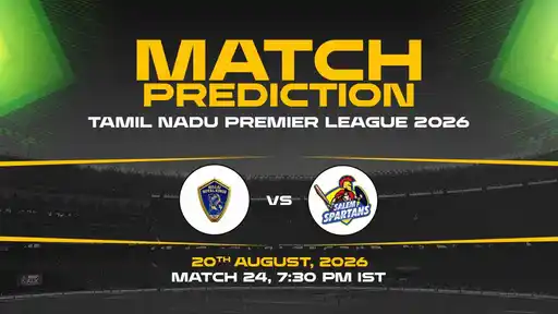 NRK vs SS Match Prediction TNPL 2026 Match 23 — NRK Favourites Expert Prediction & Toss Tip