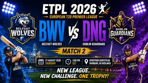BWV vs DNG Match Prediction ETPL 2026 Match 2 — BWV Favourites Expert Prediction & Toss Tip