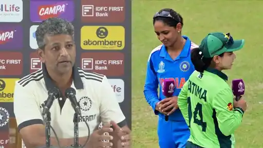 Amol Muzumdar addresses India-Pakistan handshake debate at Women's Asia Cup 2026 press conference in Dubai