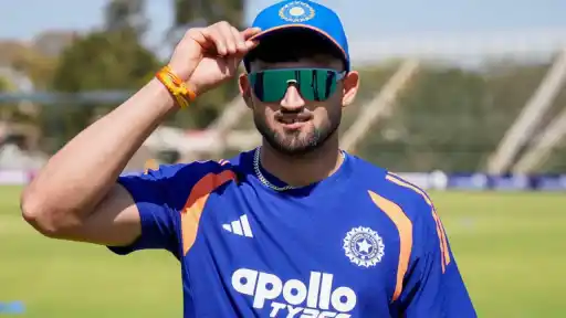 Ashok Sharma in Indian team