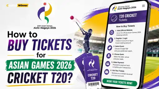 Asian Games 2026 cricket T20 tickets booking guide showing price list and venue details for Aichi-Nagoya Japan