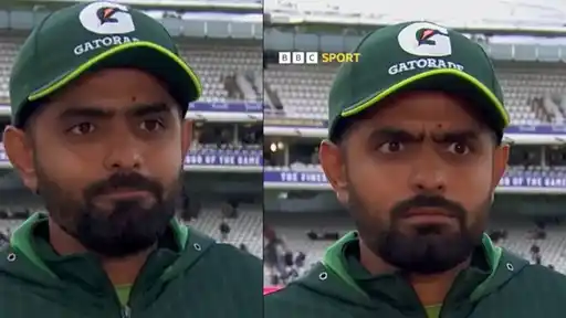 Babar Azam responds to reporters on the alleged Lord's Test boycott threat against England amid the Imran Khan sons interview row