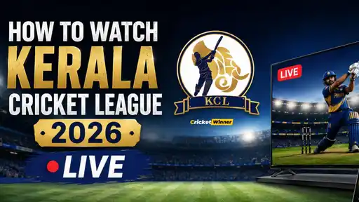 Kerala Cricket League 2026 live streaming and TV broadcast guide — Star Sports and JioHotstar