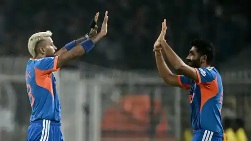 Hardik Pandya and Jasprit Bumrah