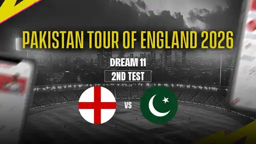 ENG vs PAK Dream11 Prediction 2nd Test - Captain: Harry Brook. VC: Abdullah Shafique.