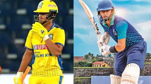 Aryavir Sehwag and Anvay Dravid