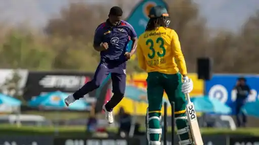 Namibia pulls off an upset South Africa