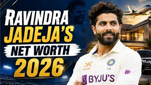 Ravindra Jadeja net worth 2026 — ₹160 crore fortune from IPL salary, endorsements, house, cars and business ventures