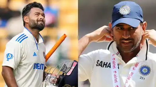 Rishabh Pant overtakes MS Dhoni's record