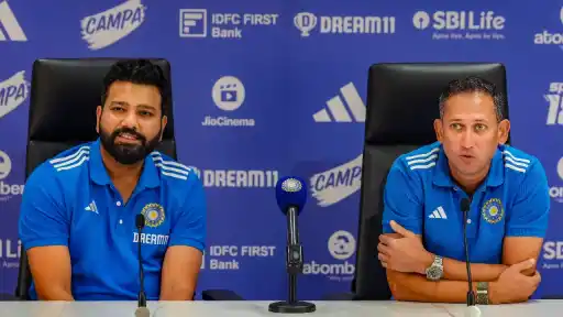 Rohit Sharma and Ajir Agarkar