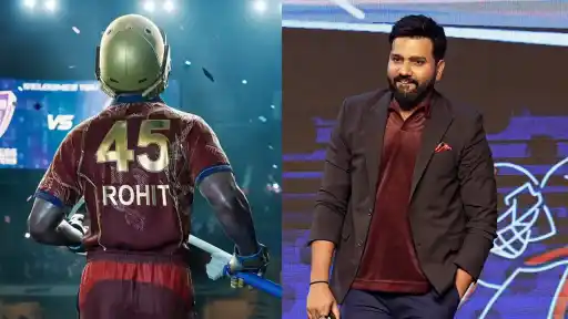 Rohit Sharma gaming