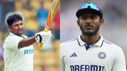 Sarfaraz Khan replaced injured Sai Sudharsan