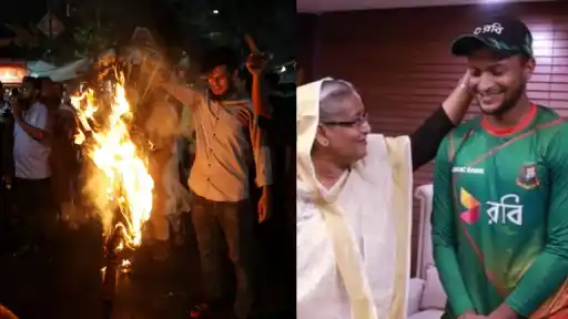 Shakib Al Hasan's Magura home petrol-bombed hours after Sheikh Hasina virtual press conference