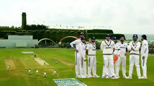 Indian Cricket Team in Galle