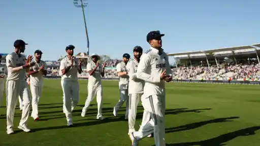 Team India with Captain Shubman Gill