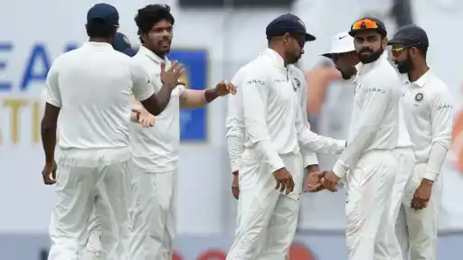 Team India's Playing XI from the previous Galle Test