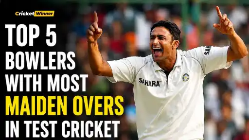 Anil Kumble among the top 5 bowlers with the most maiden overs in Test cricket history