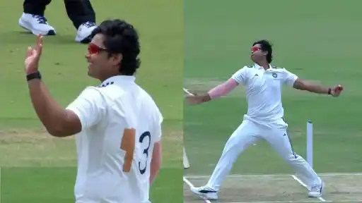 Vaibhav Suryavanshi bowling