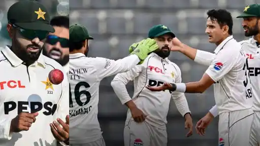 Babar Azam alongside Pakistan teammates celebrating a wicket during the ENG vs PAK 1st Test