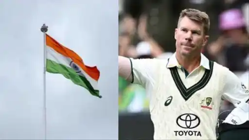 David Warner and the Indian tricolour, as the Australian great shares a special post wishing India on its 80th Independence Day