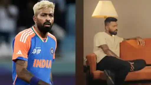Hardik Pandya in India jersey and during interview discussing his captaincy journey and leadership philosophy