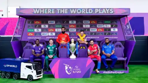 ILT20 2026 team captains pose with the trophy ahead of pre-auction signings, David Miller and Heinrich Klaasen set to debut