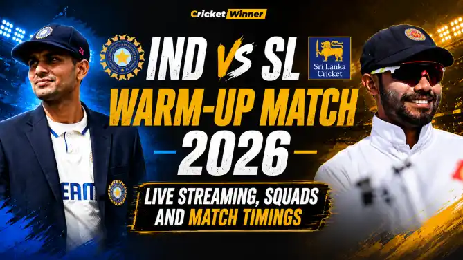 Shubman Gill and Sri Lanka XI captain face off in the India vs Sri Lanka warm-up match 2026 — live streaming, squads and timings