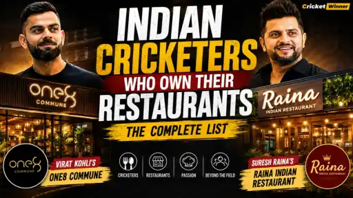 Virat Kohli's One8 Commune and Suresh Raina's Raina Indian Restaurant — Indian cricketers who own their restaurants, the complete list