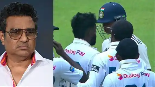 Sanjay Manjrekar alongside Yashasvi Jaiswal's on-field clash with Sri Lanka players during the SL vs India 2nd Test