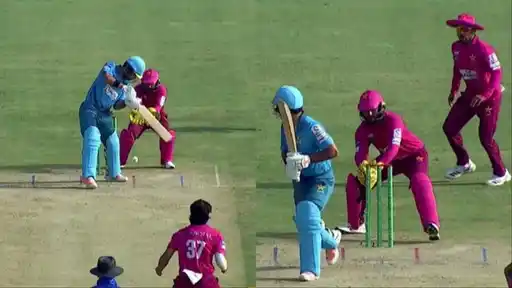 Pakistan batter and wicketkeeper during a controversial moment in a domestic 50-over cricket match amid match-fixing allegations