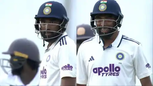 Mohammed Siraj in India whites during the warm-up clash vs Sri Lanka XI, moments after his match-winning cameo in Colombo